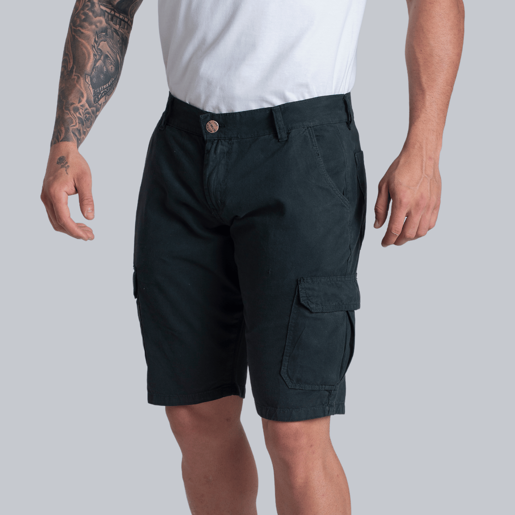 Bermuda Cargo Sarja Verde Militar
