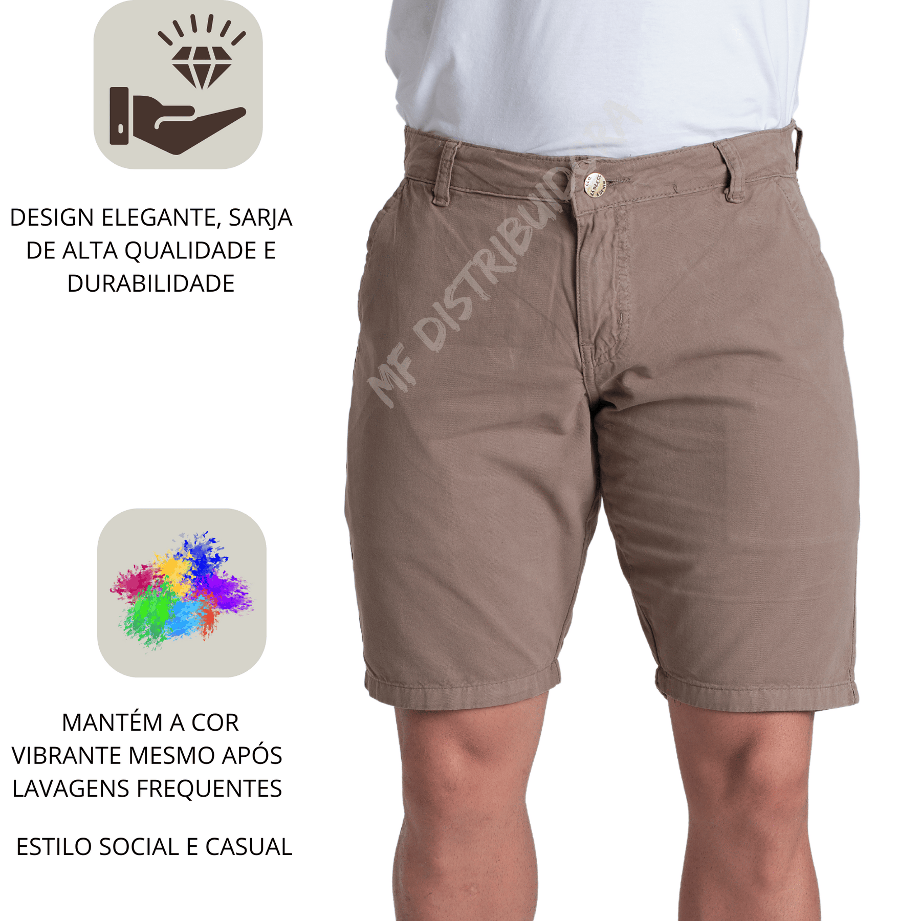 Kit 2 Bermudas Socias