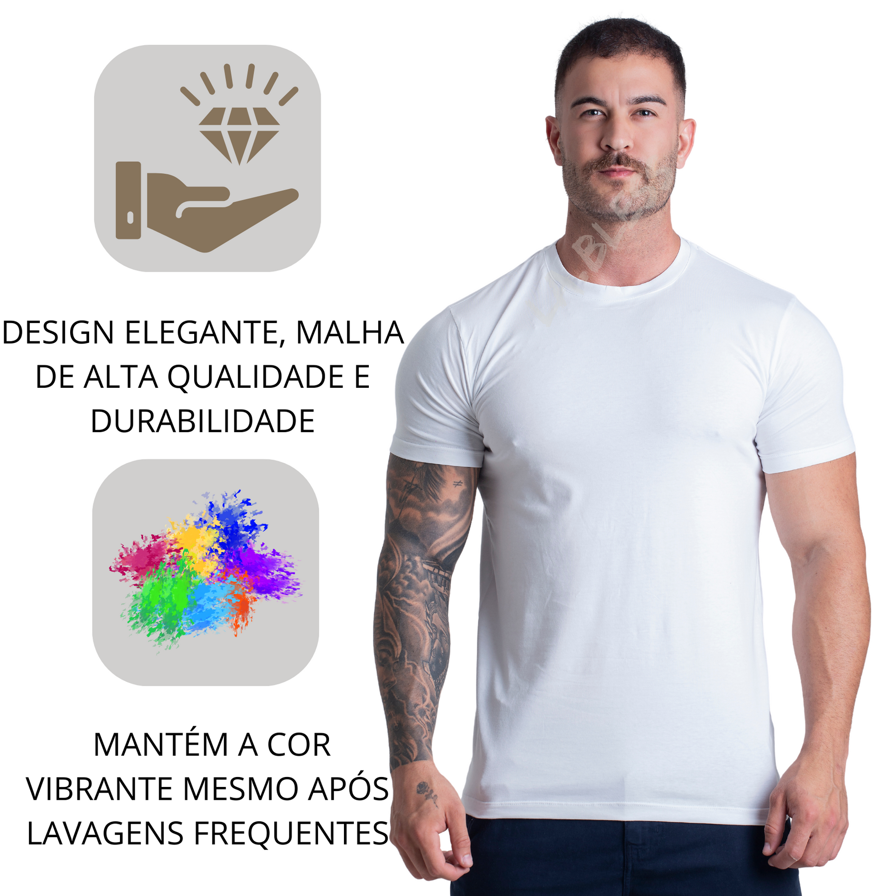 KIT 2 CAMISETA EGIPCIA