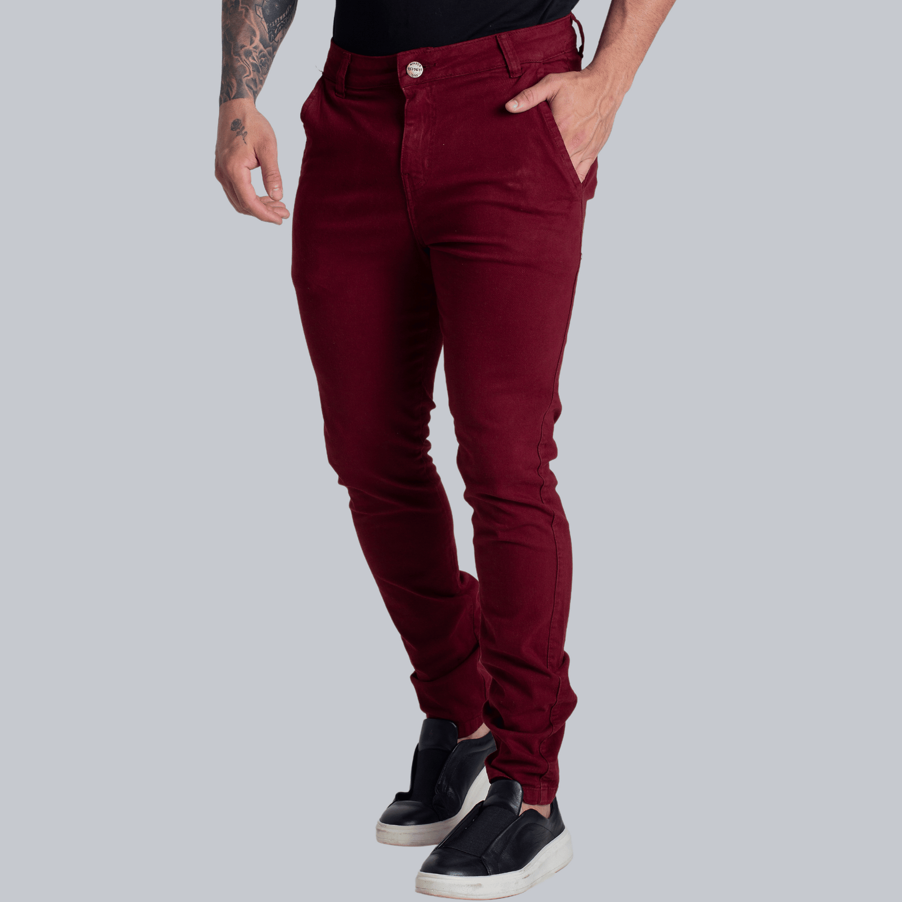 Calça Masculina Sarja Gelo