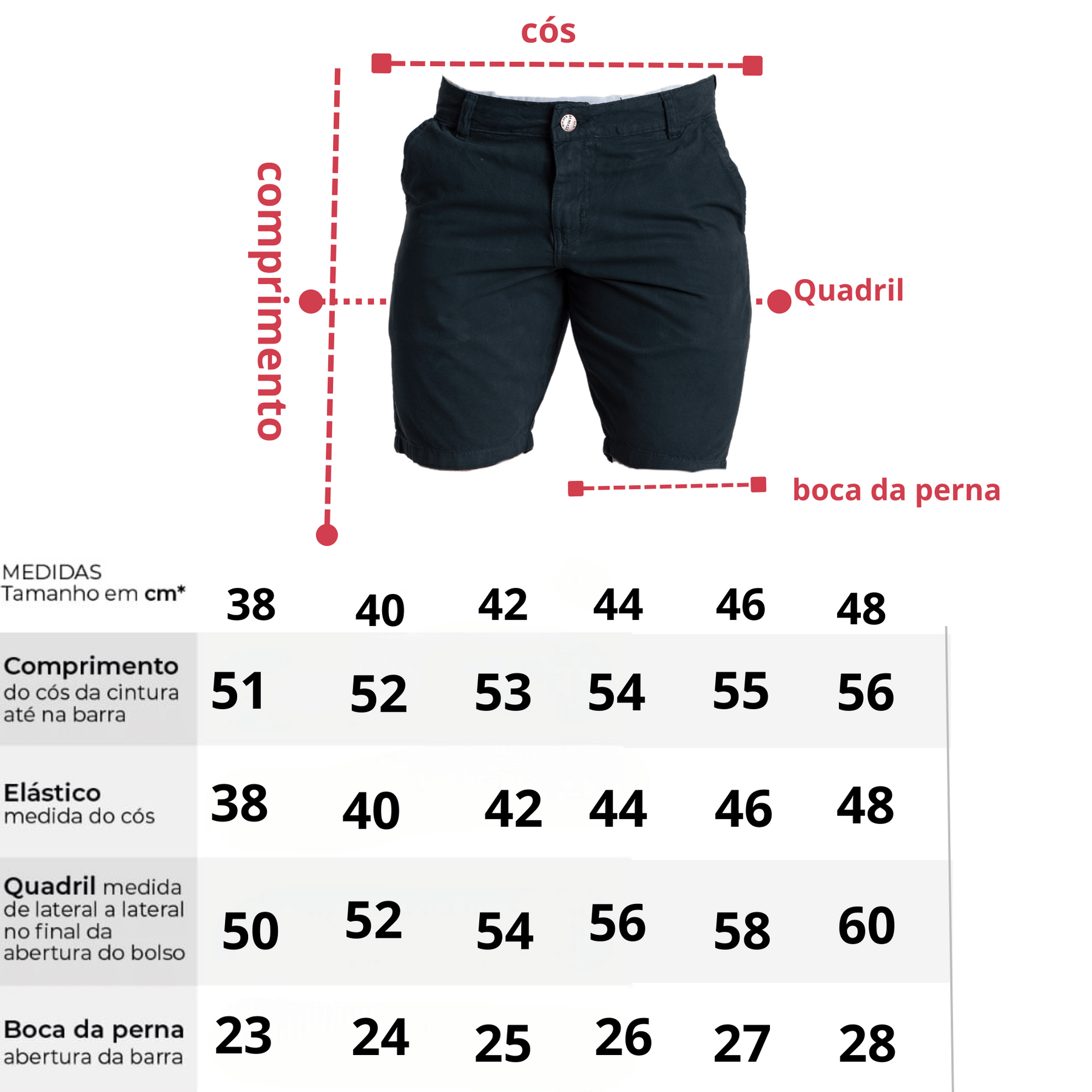 Kit 2 Bermudas Socias
