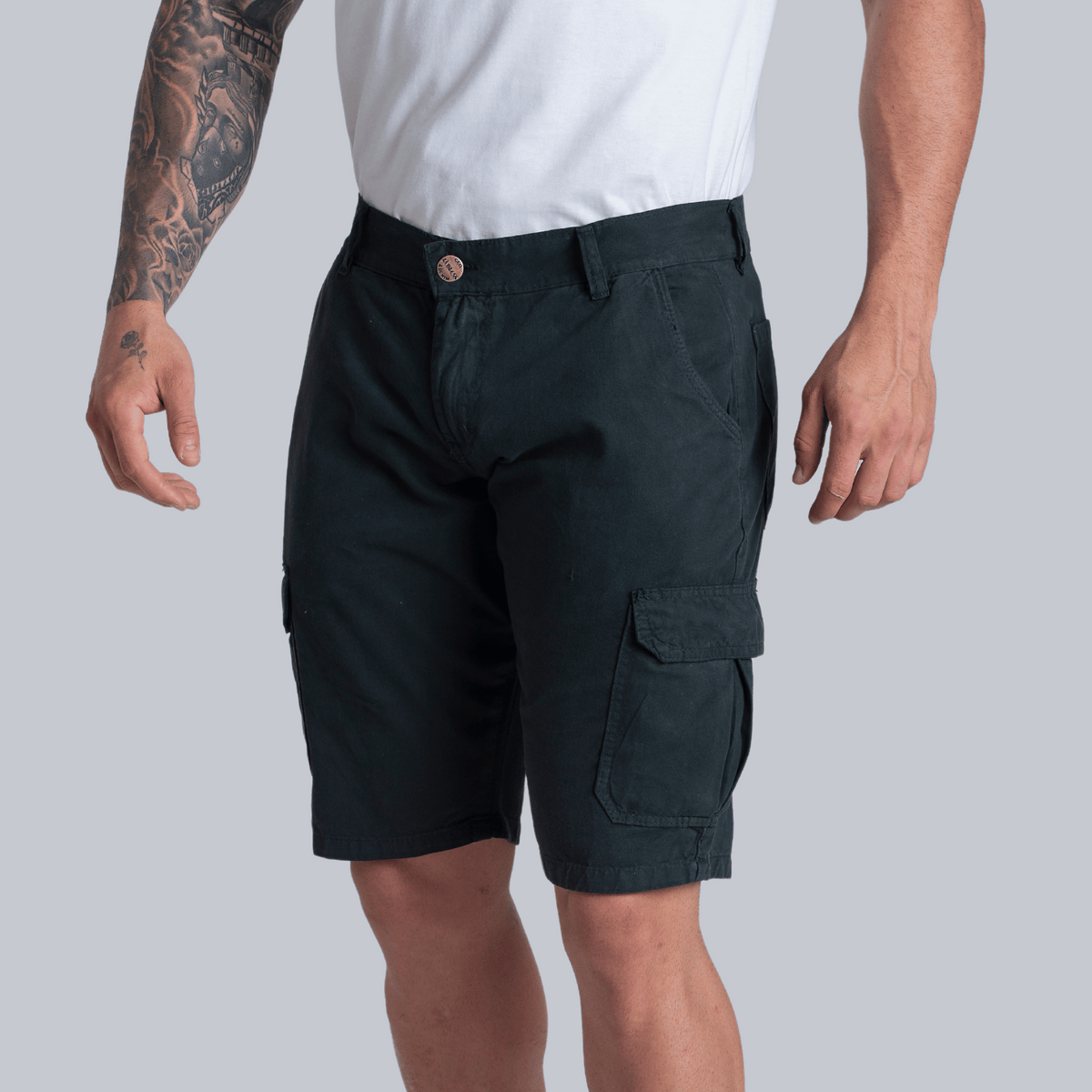 Bermuda Cargo Sarja Verde Militar