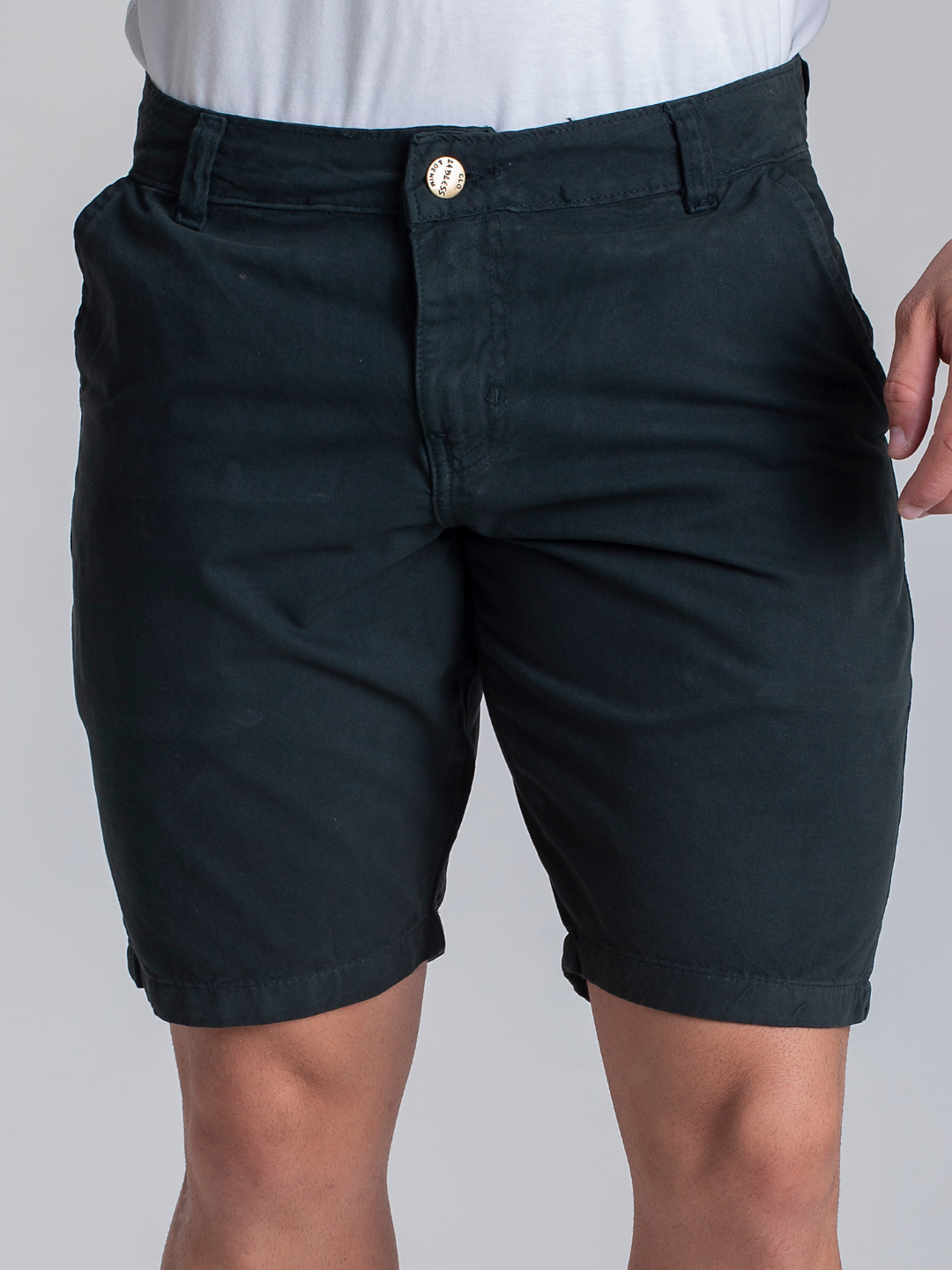 Bermuda Social Short Brim Com Bolsos Slim Fit Coloridas