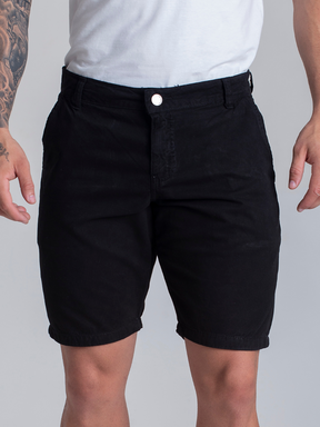 Bermuda Social Short Brim Com Bolsos Slim Fit Coloridas